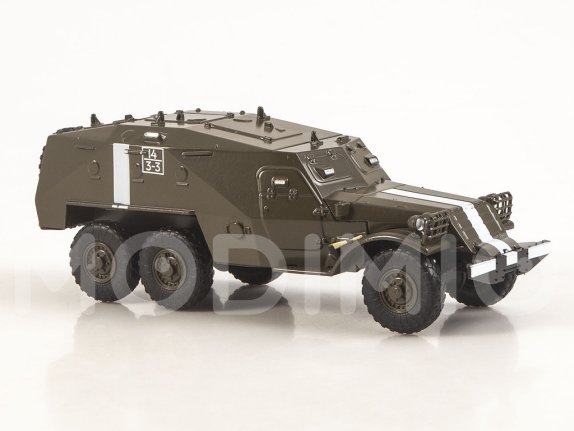 Наши Танки №29, БТР-152 Наши Танки (MODIMIO) в масштабе 1:43, фото 7