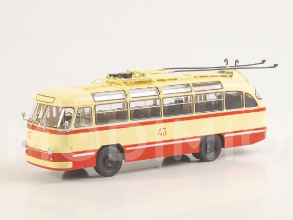 Наши Автобусы №82, ЛАЗ-695БТ Наши Автобусы (MODIMIO) в масштабе 1:43, фото 7